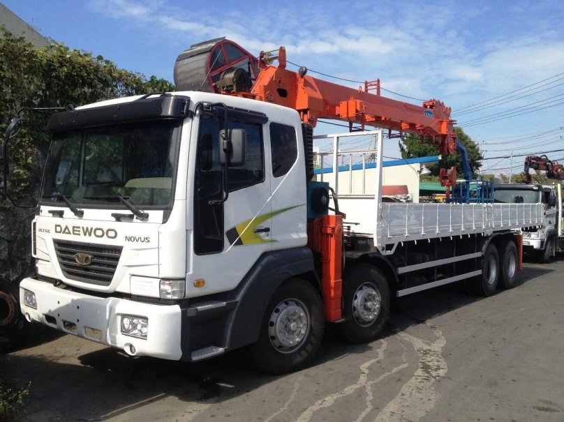 Кран манипулятор автовышка