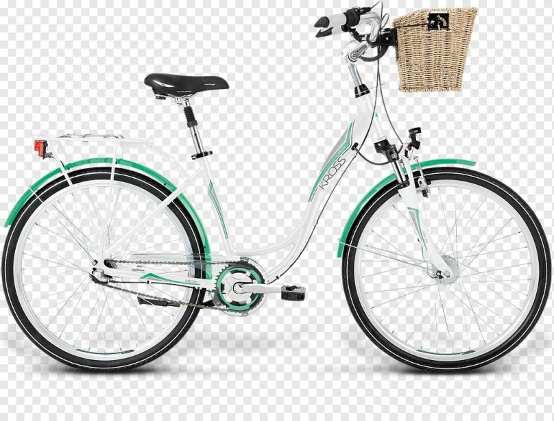 Велосипед Kross белый