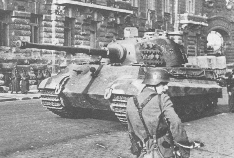 Немецкий танк Королевский тигр