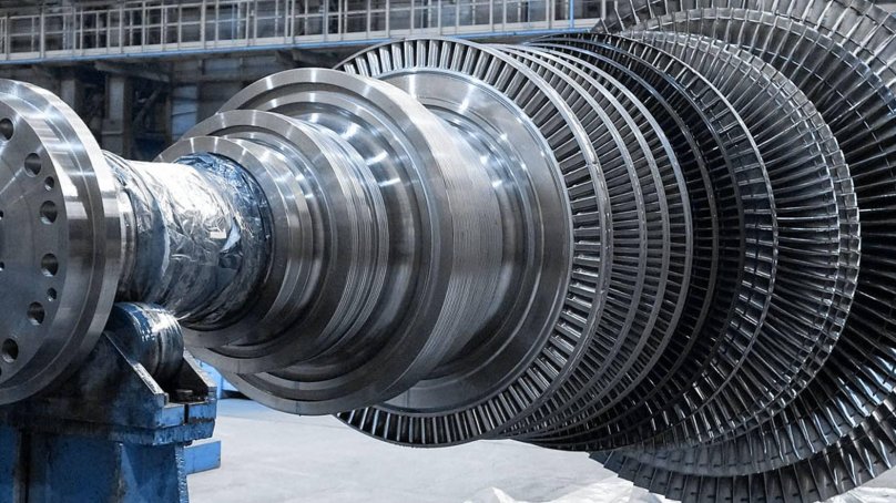 Ротор паровой турбины