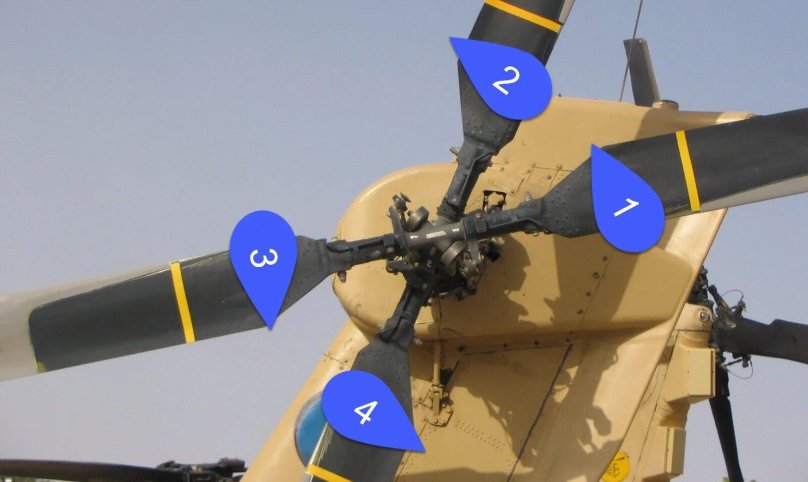 Рулевые винты Апач АН 64