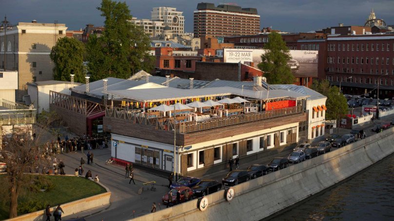 Стрелка Москва Берсеневская набережная