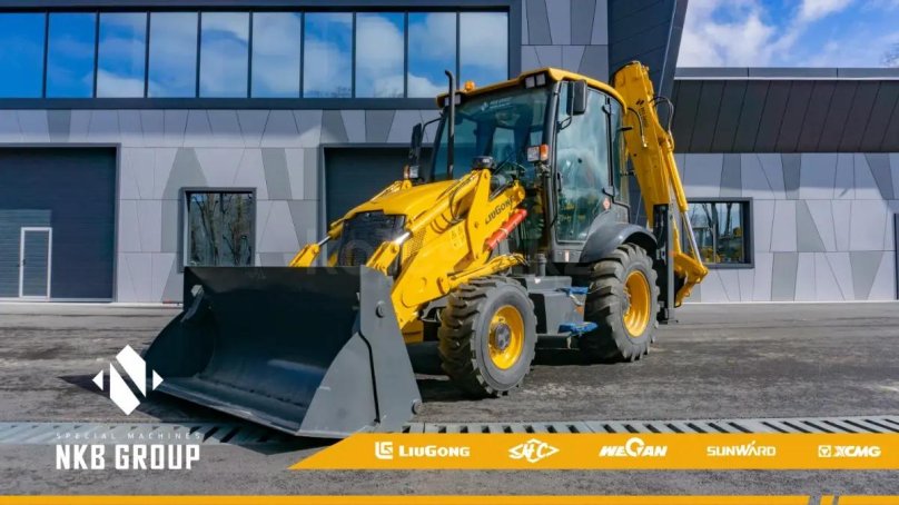 Экскаватор погрузчик Люгонг 777а