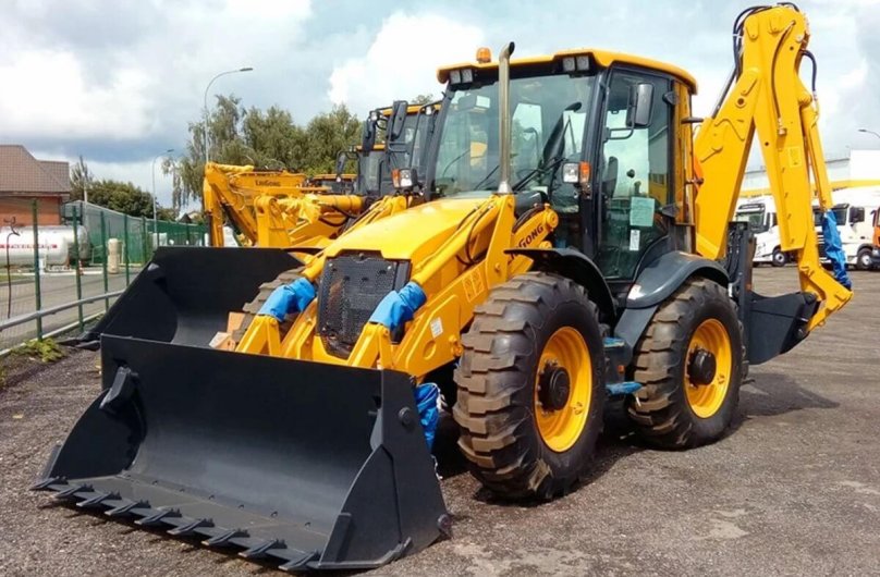 Экскаватор-погрузчик Liugong clg777a