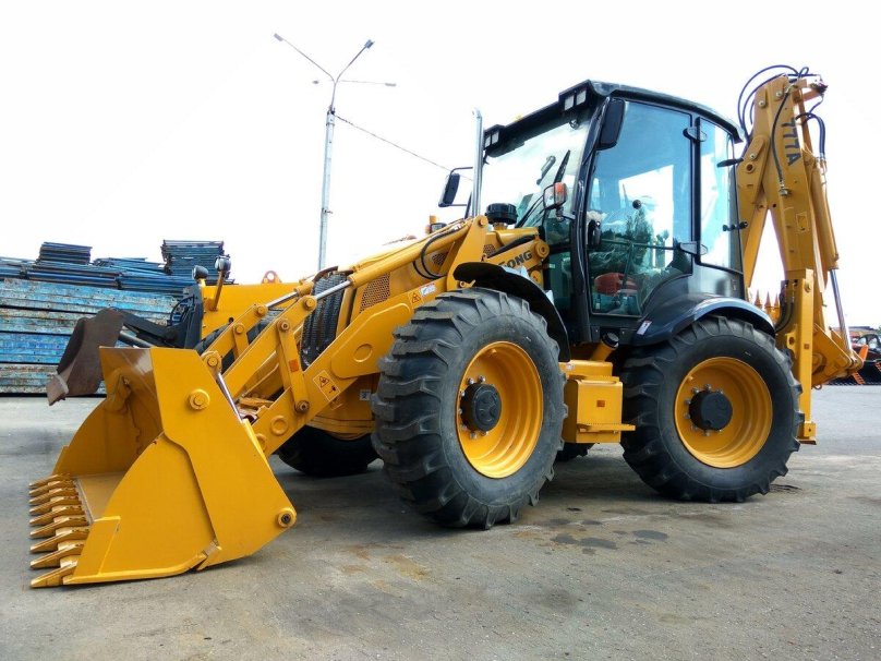 Экскаватор-погрузчик Liugong clg777a-s
