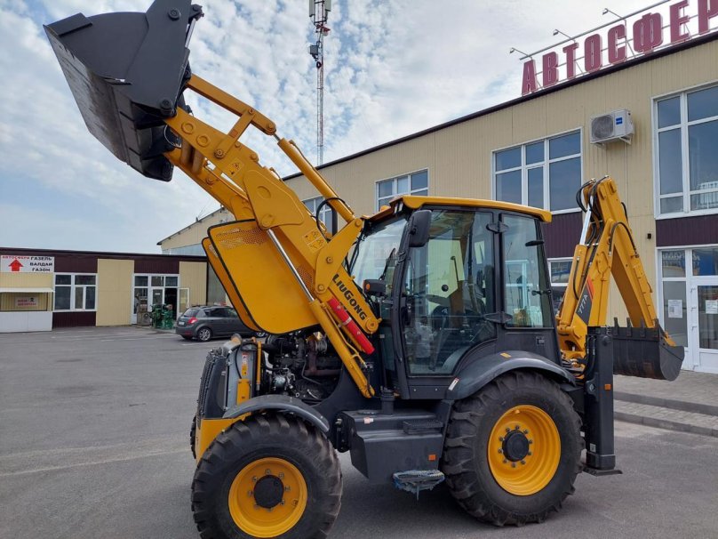 Экскаватор погрузчик Люгонг 777а