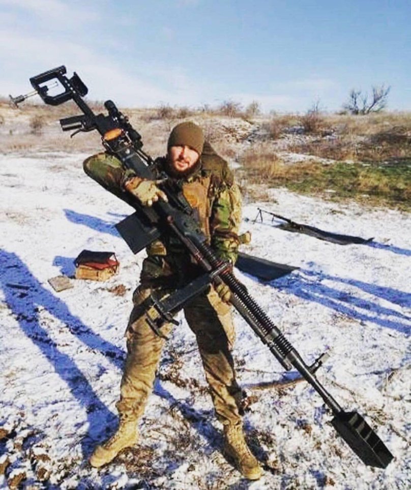 Снайпер с СВД