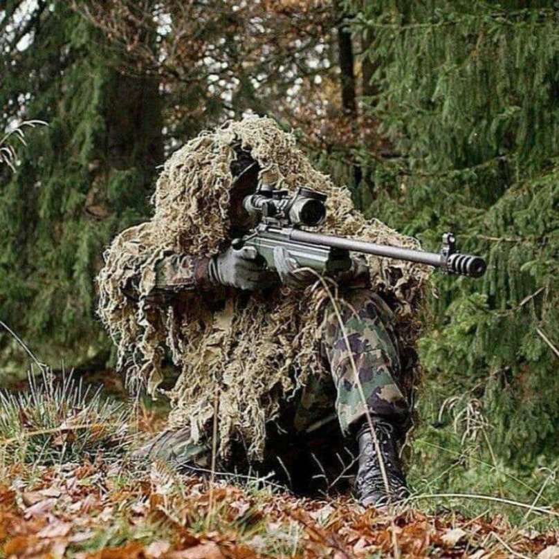 Снайперская СВД камуфляж