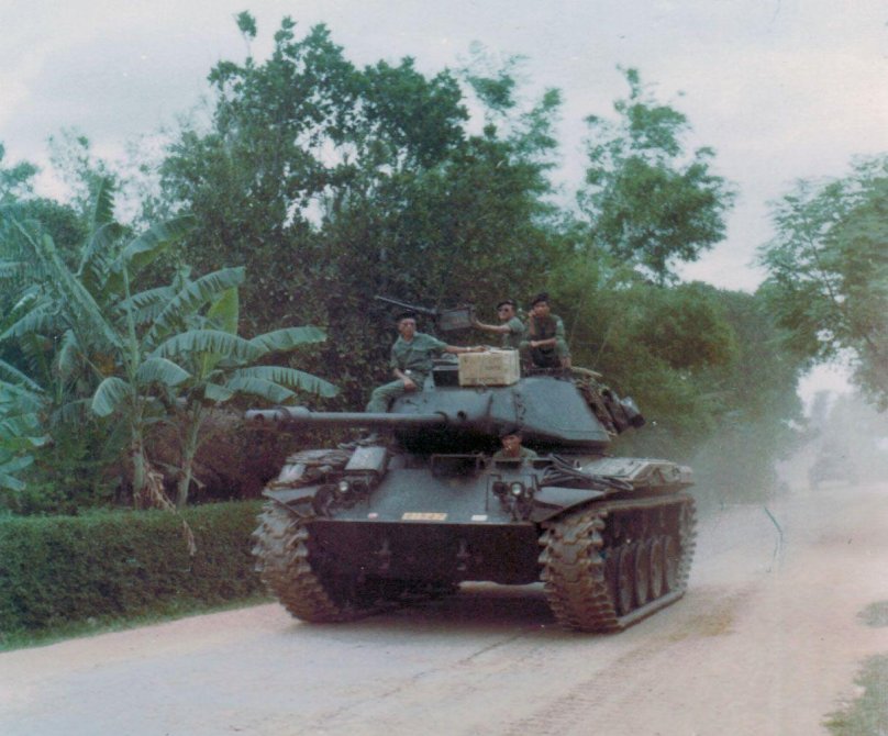 М 41 бульдог во Вьетнаме