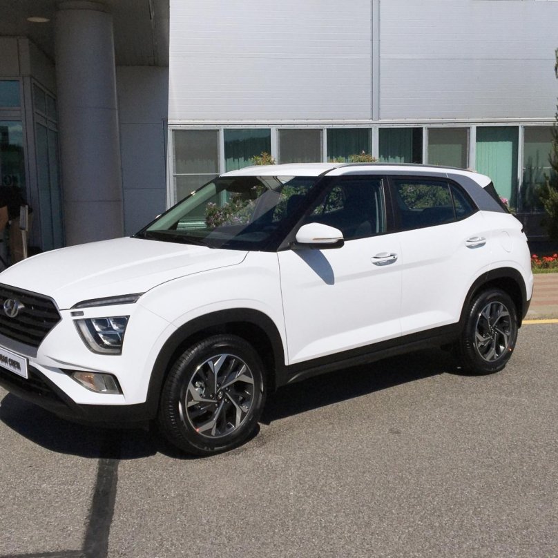 Hyundai Creta 2021 белая