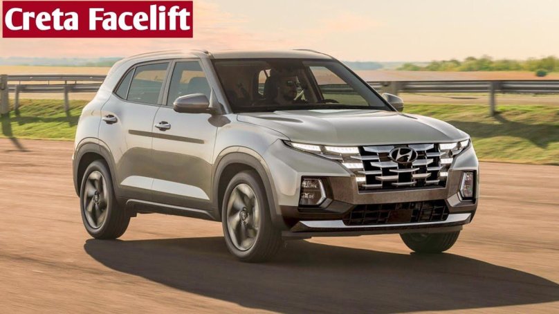 Хендай Крета 2022 серая