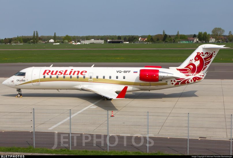 CRJ 200 самолет РУСЛАЙН