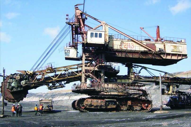 Роторный карьерный экскаватор Эрп-2500