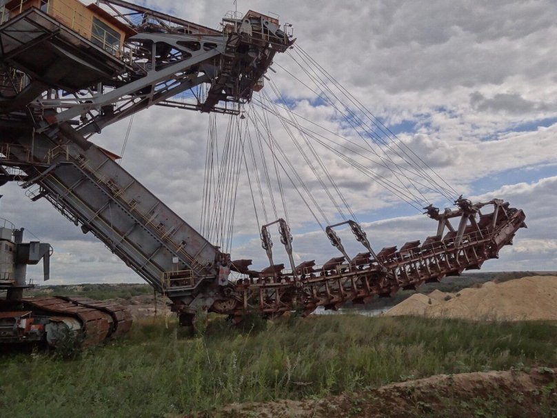 Роторный экскаватор Bagger 293 (TAKRAF rb293, TAKRAF SRS 8000)