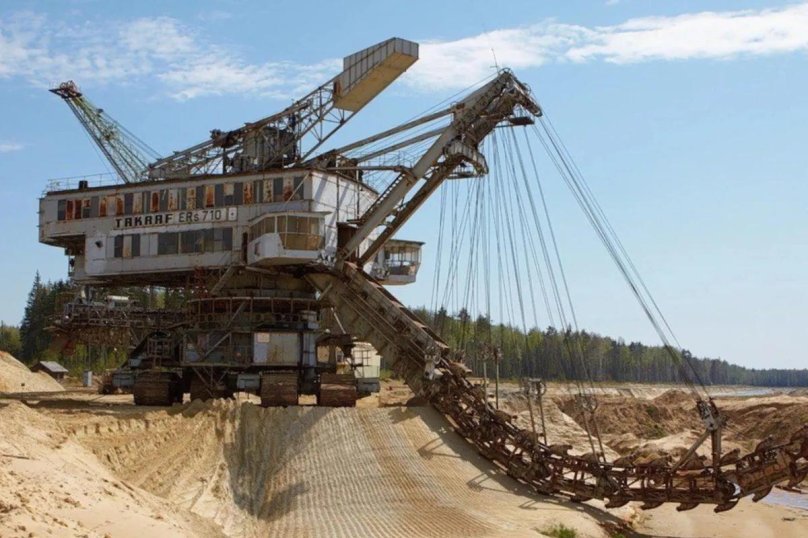 Экскаватор TAKRAF ers 710