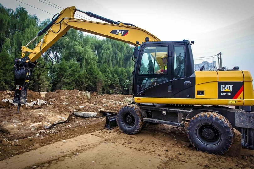 Катерпиллер 395 экскаватор