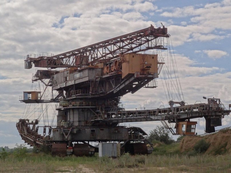 Роторный экскаватор Bagger 293 (TAKRAF rb293, TAKRAF SRS 8000)