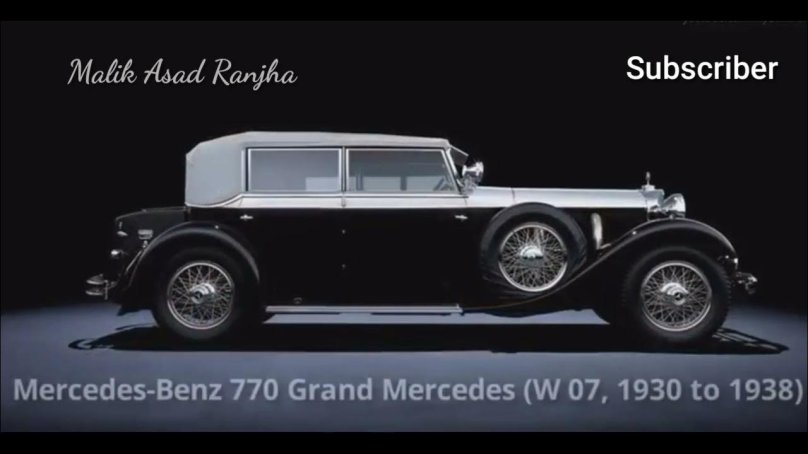 Mercedes-Benz 770k(w150) 1938