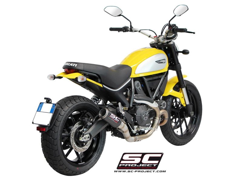 Scrambler Ducati глушитель