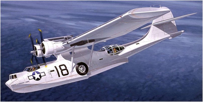 Самолет амфибия PBY-5a "Каталина"