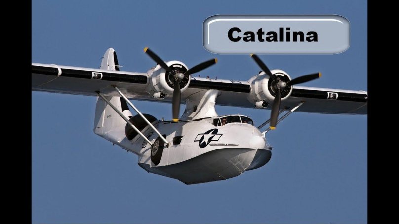 Самолет амфибия PBY-5a "Каталина"