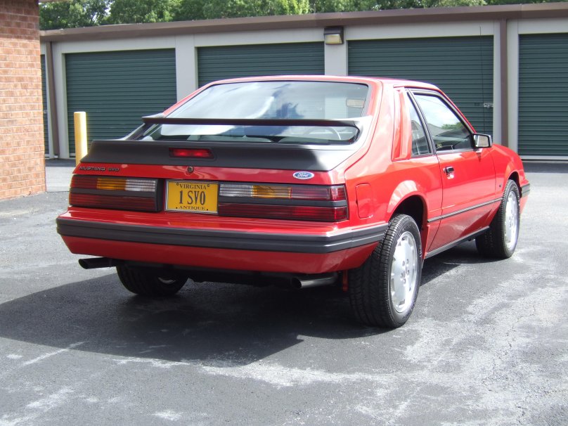 1986 Ford Mustang SVO