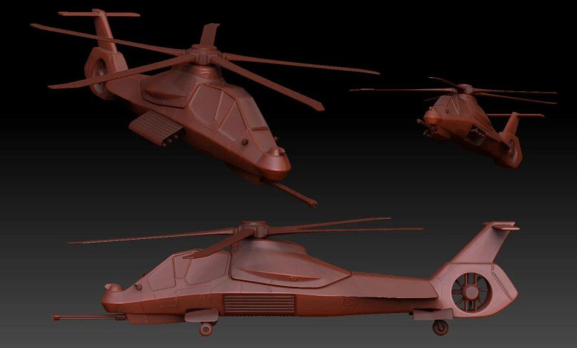 Rah 66 Comanche чертёж