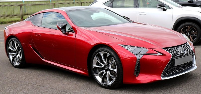 Lexus LC 500 Red