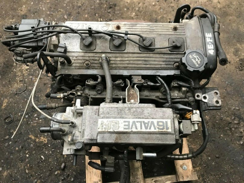 Двигатель Тойота Королла 1.3 4e-Fe