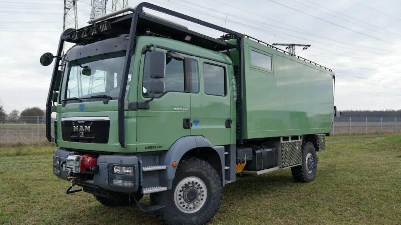 Кемпер man TGM 4х4