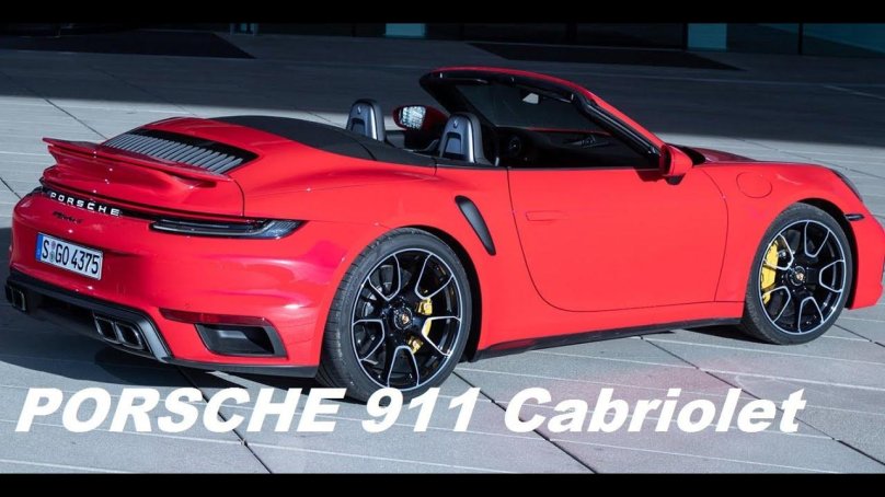 Порше 911 турбо с кабриолет