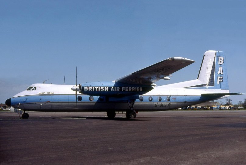 Air Anglia Handley Page Herald