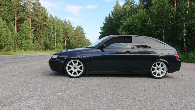 ВАЗ 2112 купе черная