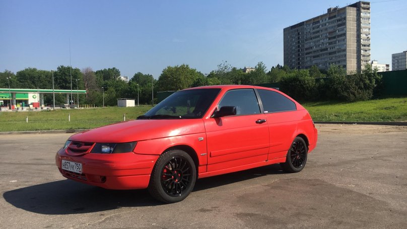 ВАЗ 2112 купе красная