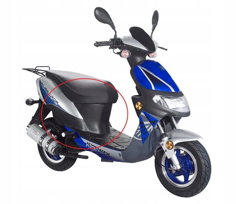 Скутер yb50qt-9