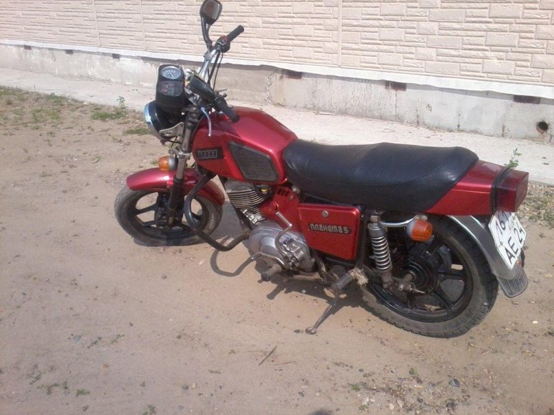 ИЖ Планета 5 красный металлик