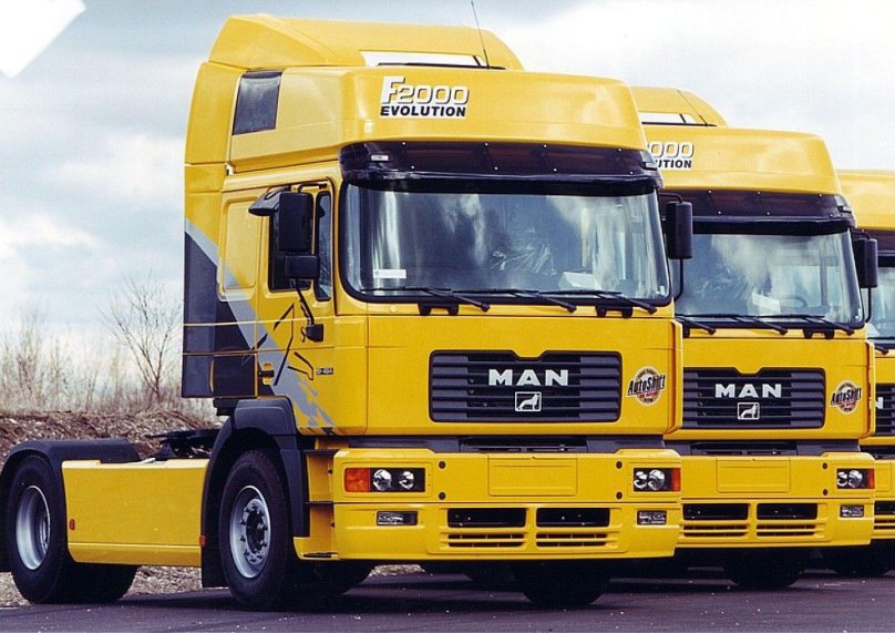 Ман f2000 тягач