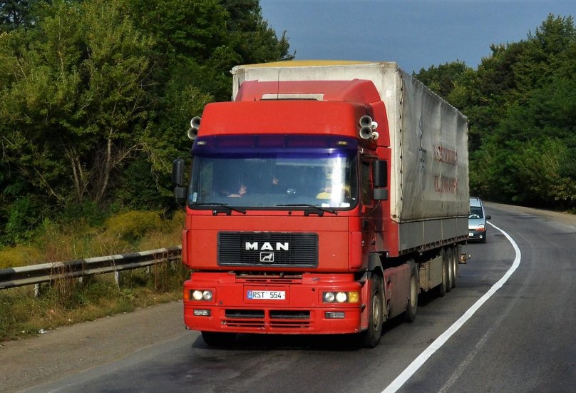 Ман f2000 фургон