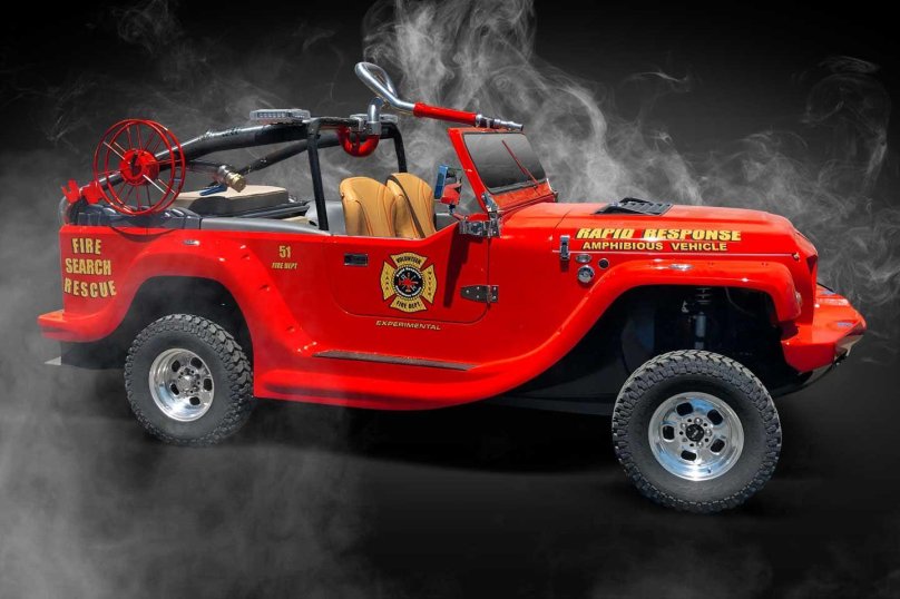 Jeep Wrangler амфибия