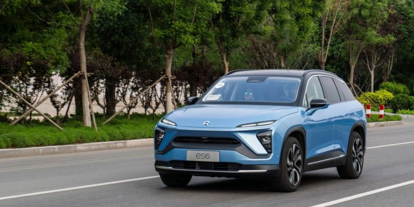 Nio es6 электромобиль
