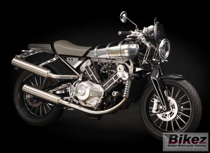 Ss100 мотоцикл