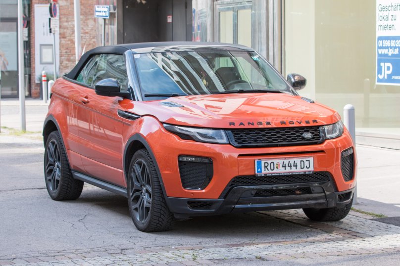 Land Rover Evoque Convertible 2020