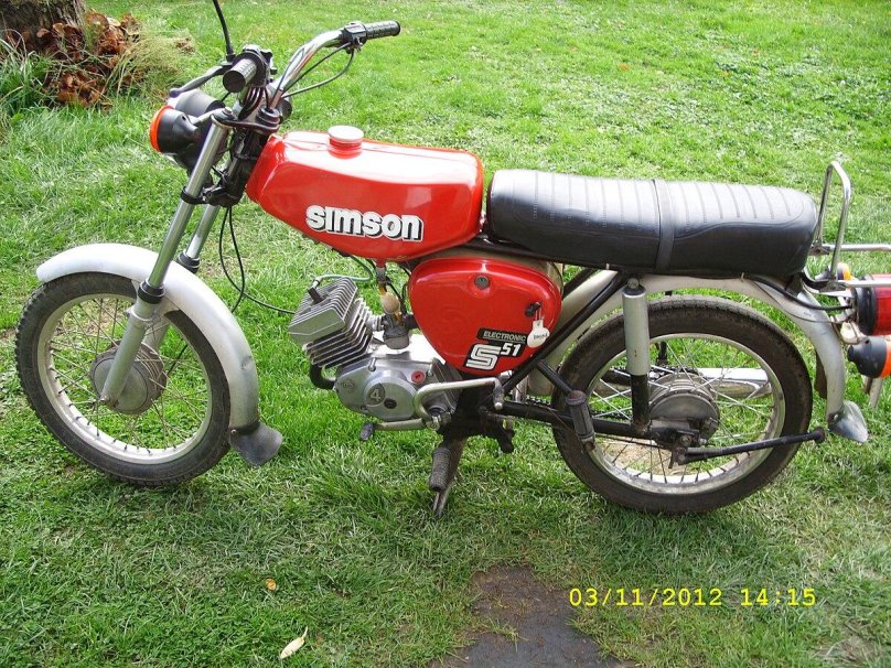 Мопед Simson s50