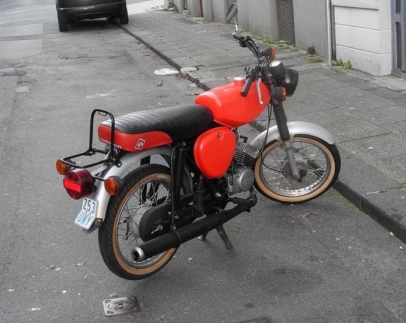 Мотоцикл симсон 1956 года