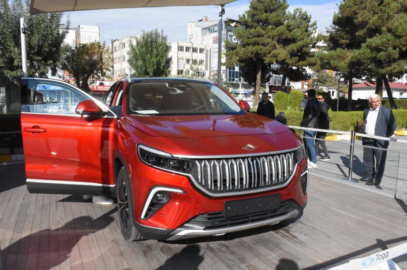 Машина в туркие Togg