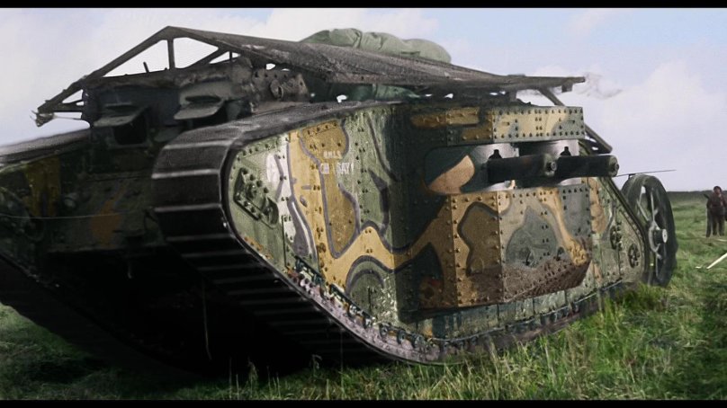 Самые первые танки