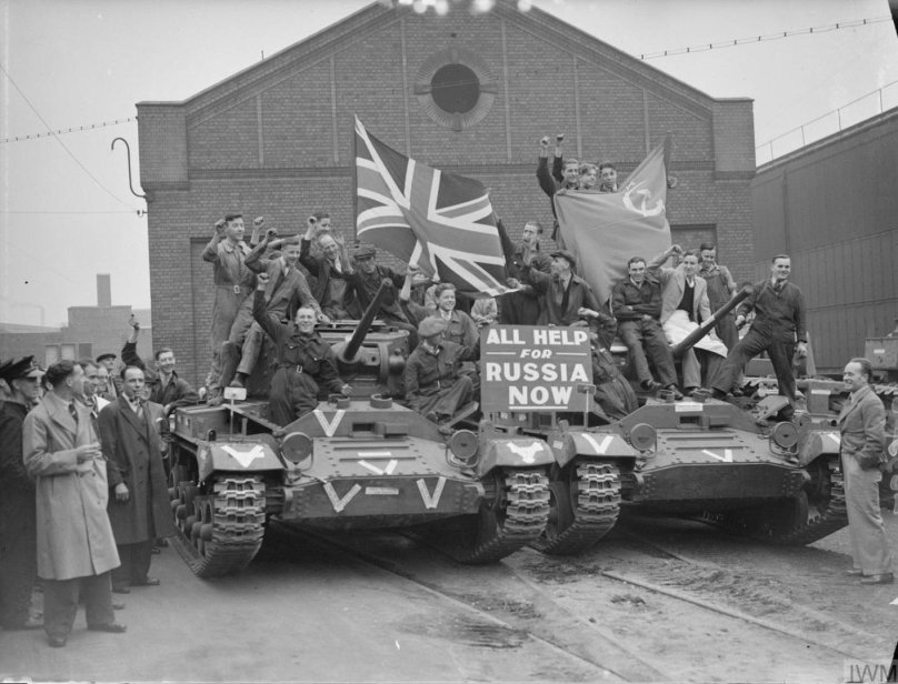 Танки Валентайн ленд-Лиз