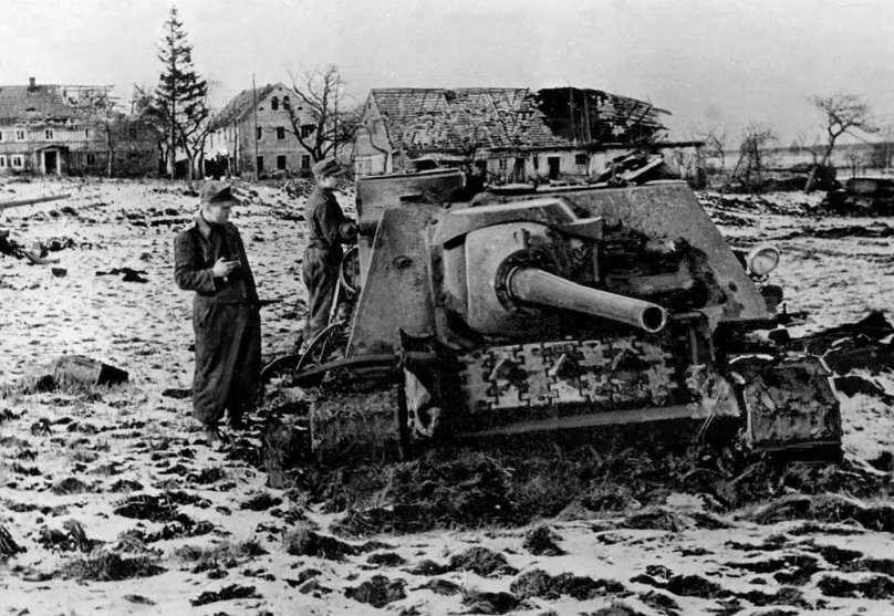 Подбитые Су-85