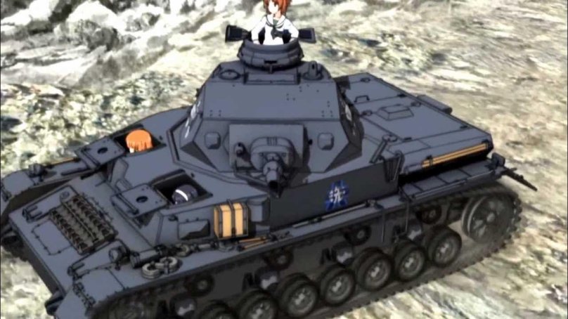 Girls und Panzer танк PZ 4