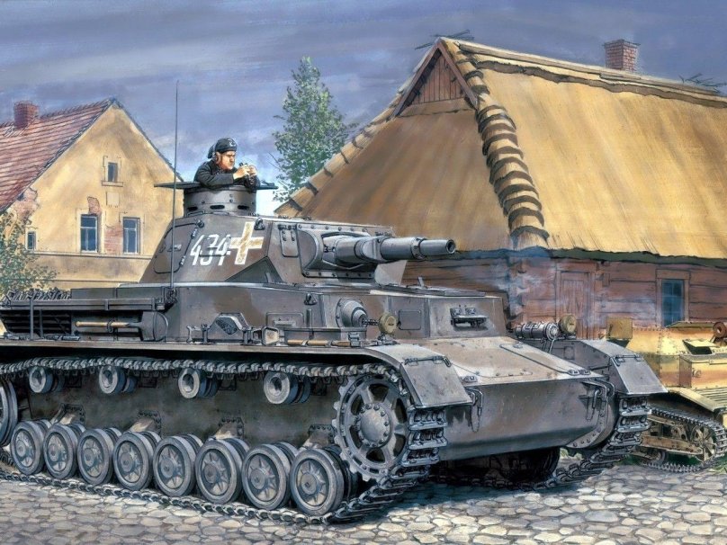 Танк PZ Kpfw 4 g